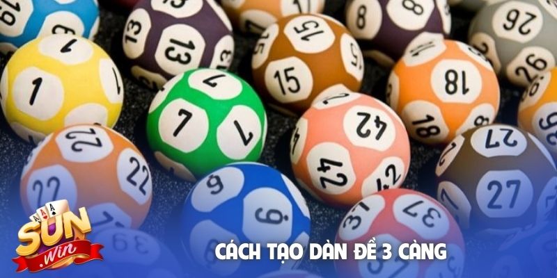 Cách tạo dàn đề 3 càng