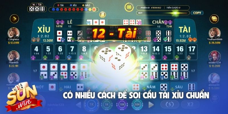 Có nhiều cách để soi cầu tài xỉu chuẩn