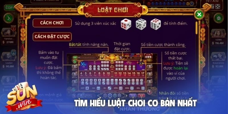 Tìm hiểu luật chơi cơ bản nhất